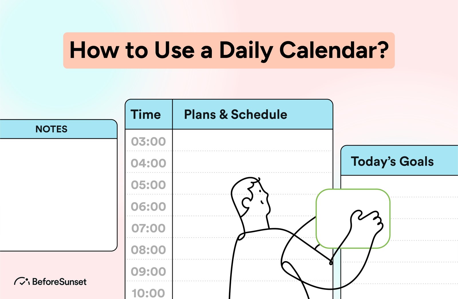 Deep work and calendar blocks arranged in a practical weekly workflow