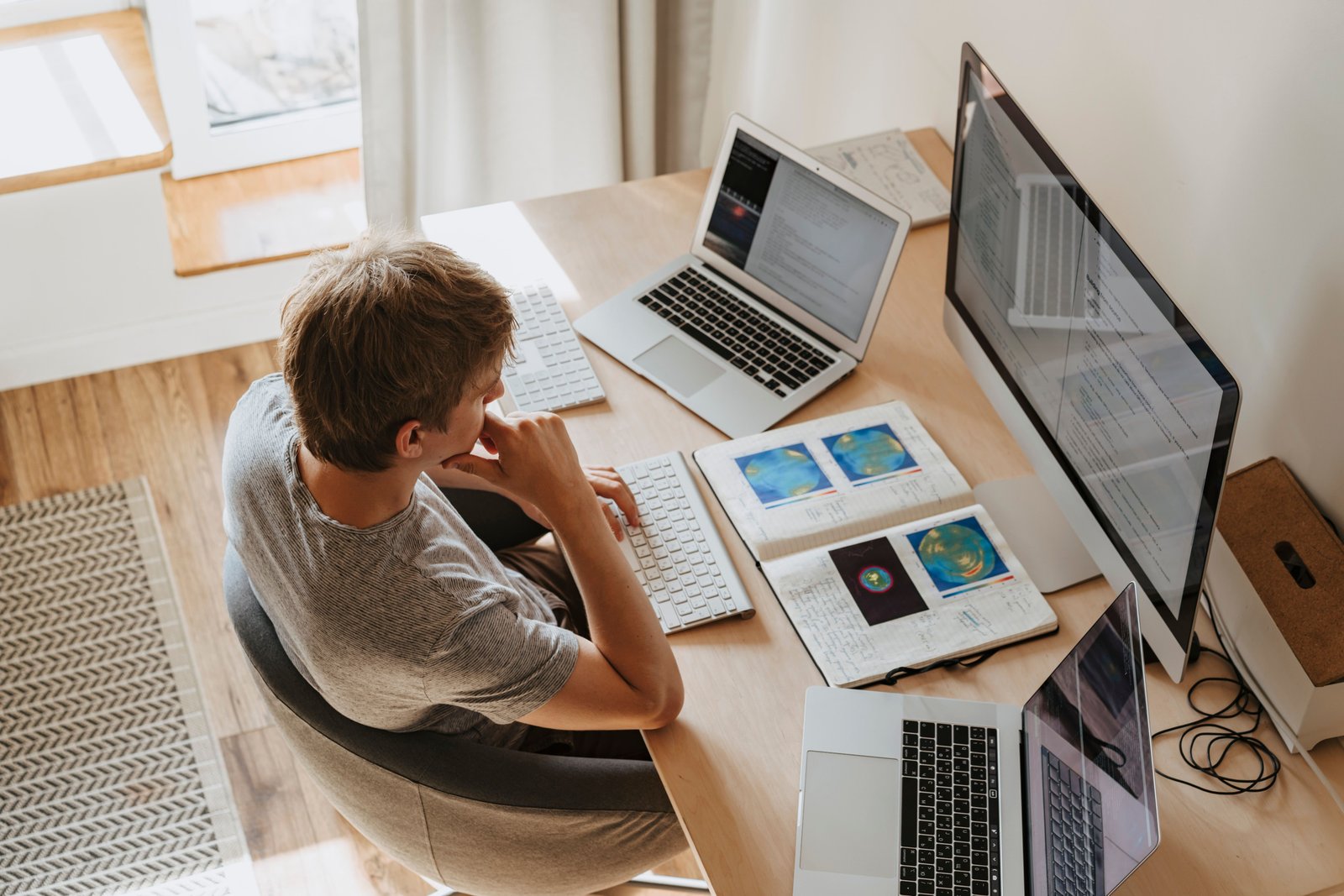 Modern AI laptop representing NPU-powered PCs in 2026