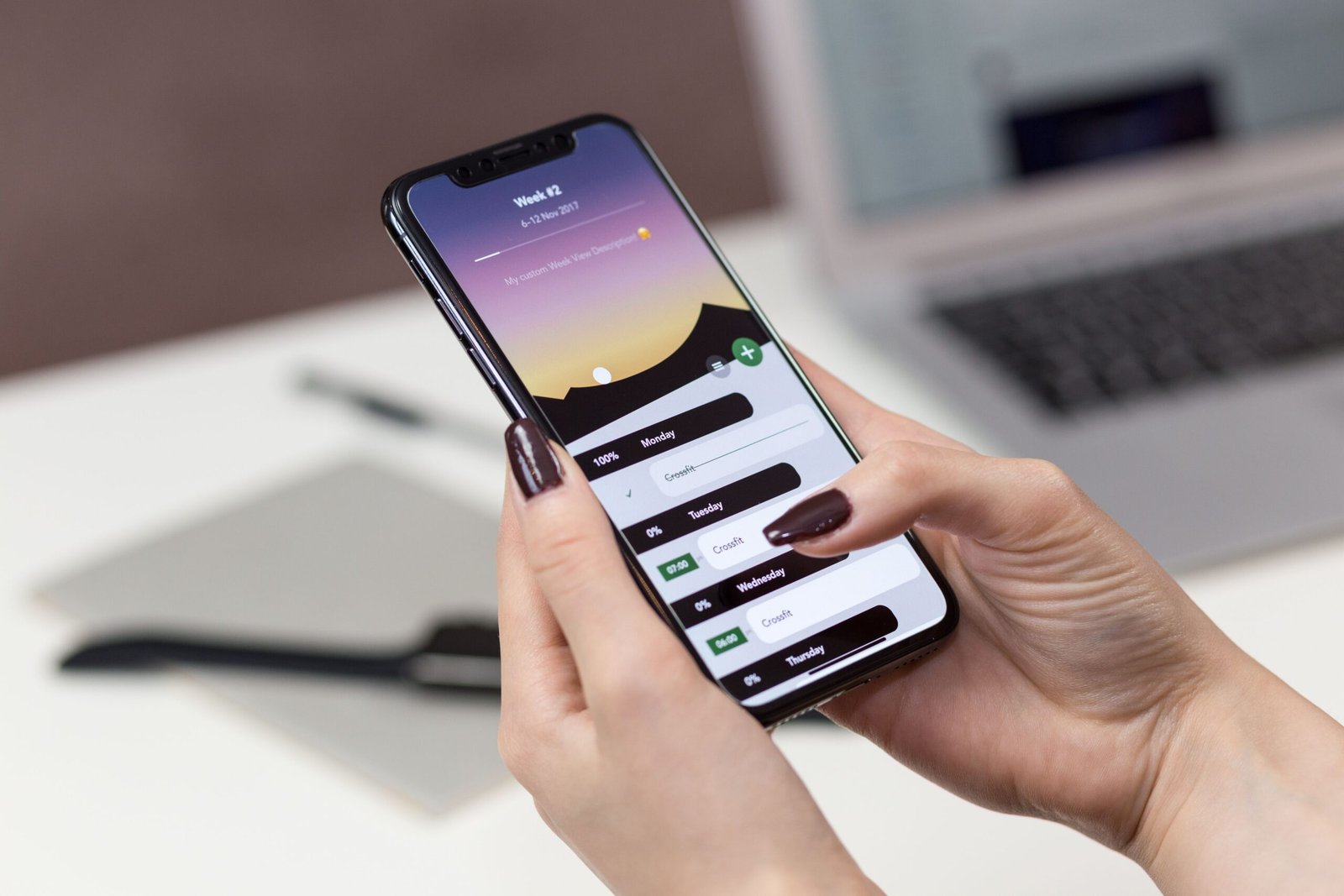 Secure smartphone and laptop sign-in representing passkey authentication
