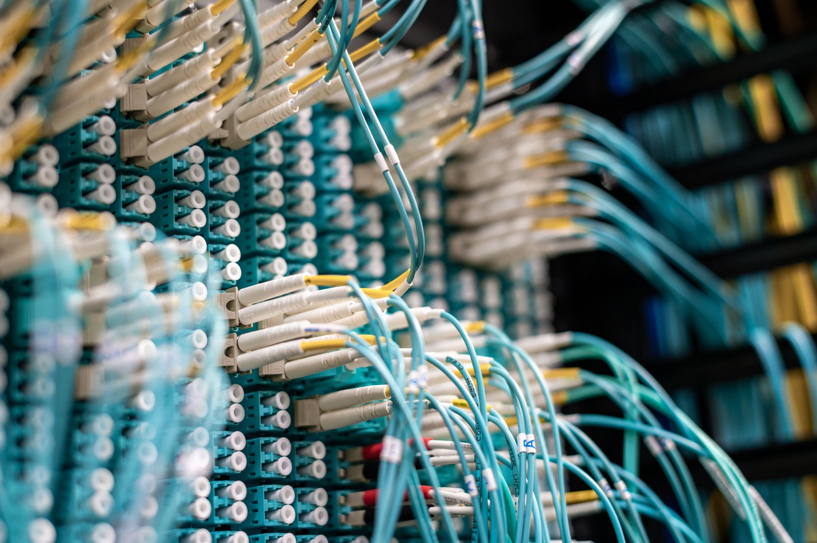 Ethernet and network cabling for a compact desktop setup