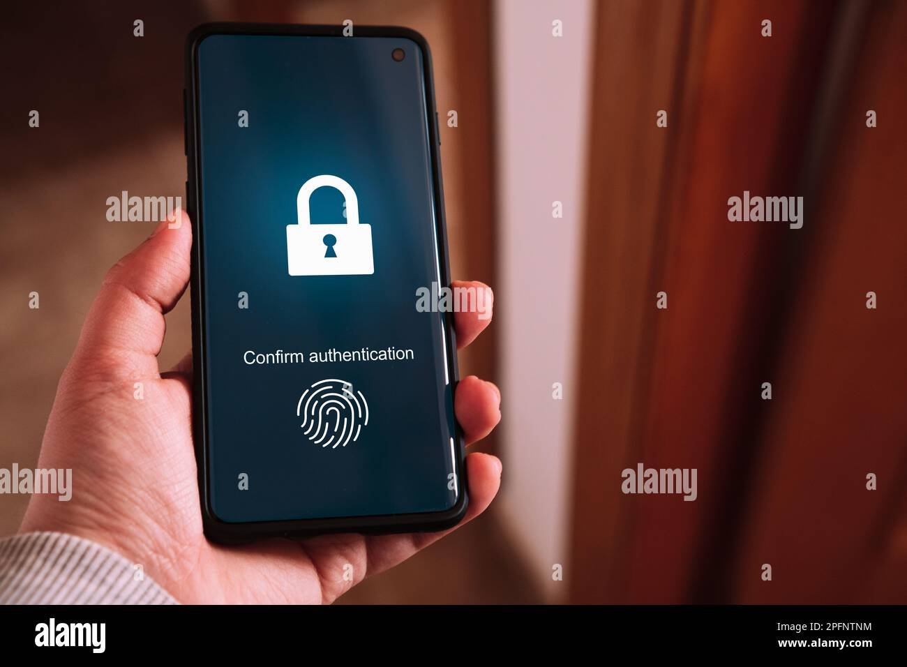 Fingerprint authentication on a smartphone for passwordless sign-in