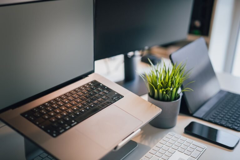 Laptop and processor technology representing local AI computing